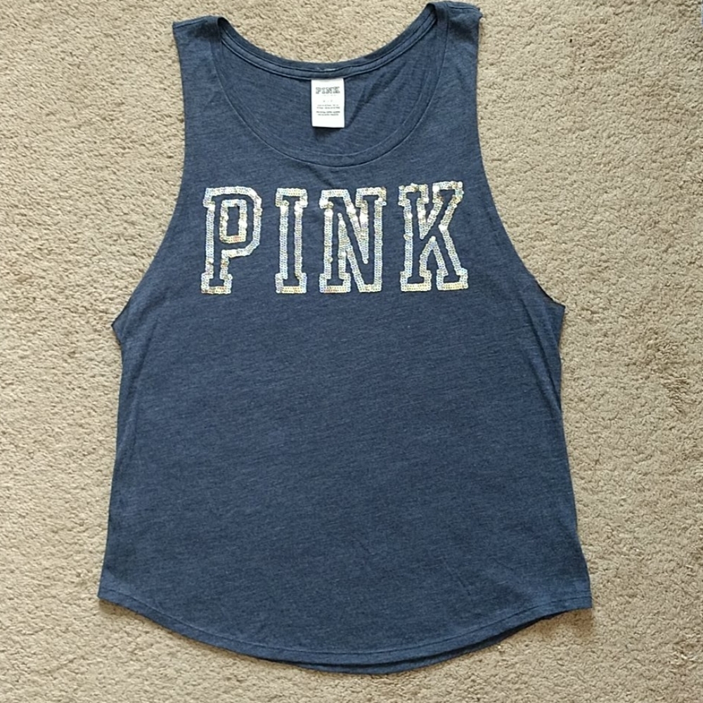 PINK muscle shirt